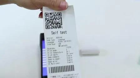 Industrial Portable Handheld Mobile Android Barcode Scanner Terminal with Thermal Printer