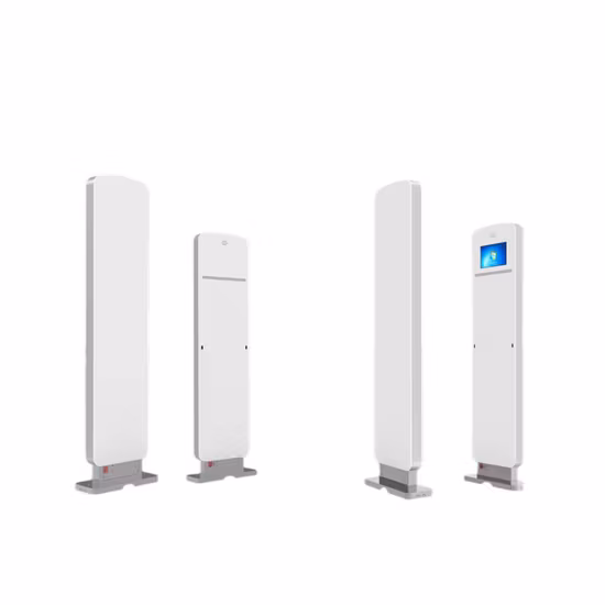 Leitor de alarme antirroubo de porta de canal RFID UHF Acesso passivo de segurança por radiofrequência
