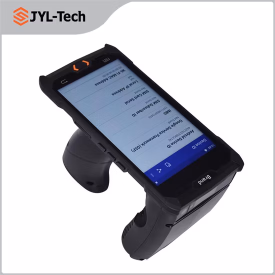 Leitor de mão Android Impinj R2000 PDA UHF RFID de longo alcance para inventário de armazém