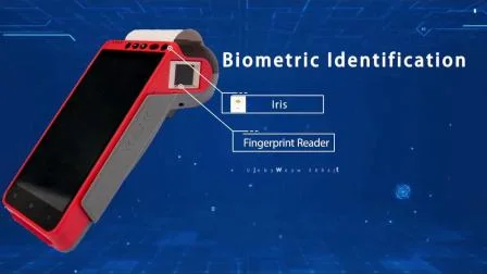 EMV PCI Restaurant Hotel Terminal POS de pagamento móvel Android portátil sem fio com impressora térmica com leitor de código de barras e impressão digital (HCC-Z100)