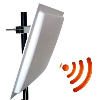 Leitor de cartão RFID de longa distância 902-928MHz UHF 125kHz com caixa de metal à prova d'água 0-15m para ler leitor RFID UHF