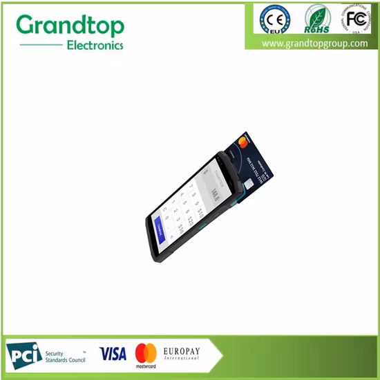 Terminal POS Android de pagamento inteligente OEM ODM com impressora