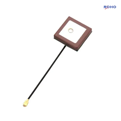 Antena GPS interna ativa 25X25mm GPS Ceramic Patch Antenna com conector Ipex para navegação de carro